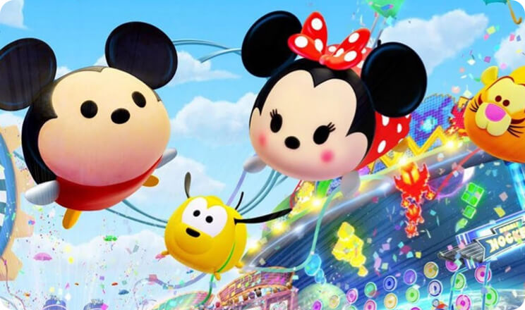 LINE：ディズニー ツムツム